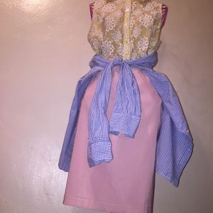 Size 10 blush zip skirt